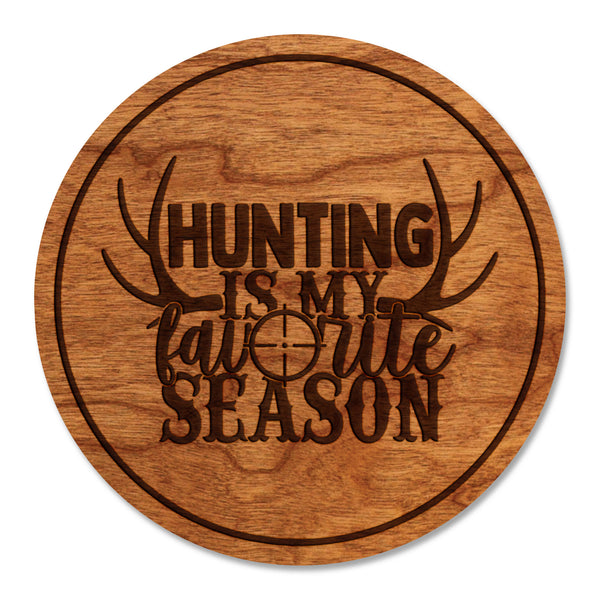 Deer Hunting Coaster Hunting Season