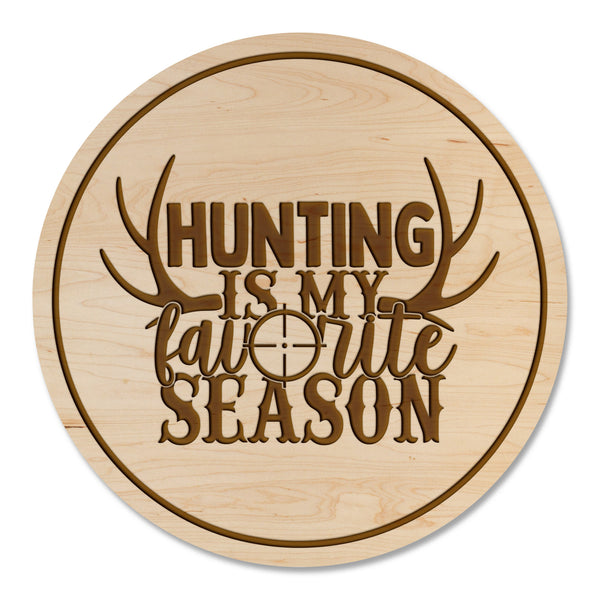 Deer Hunting Coaster Hunting Season