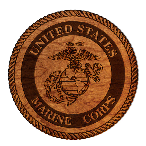 Non Collegiate Item Coaster Marines Seal