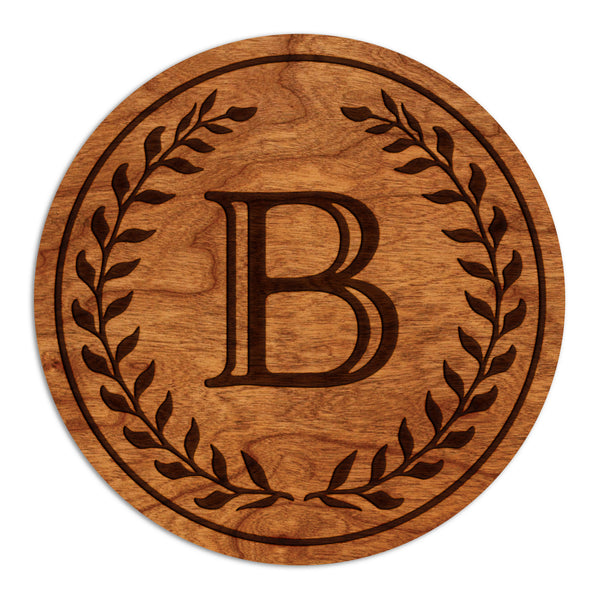 Letter Monogram Coaster B