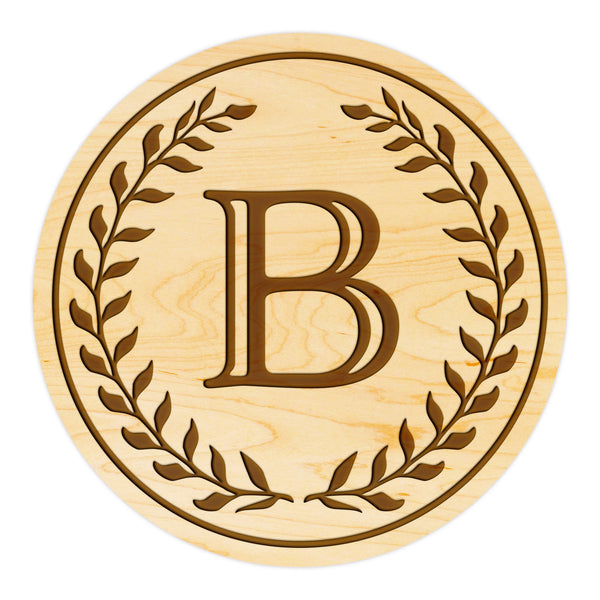 Letter Monogram Coaster B