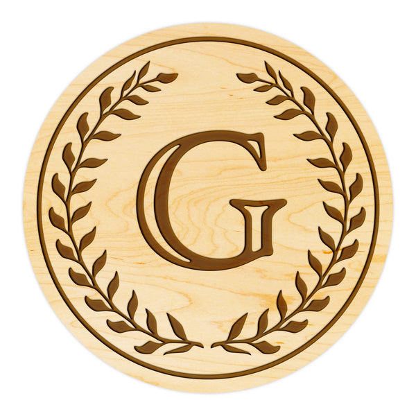 Letter Monogram Coaster G