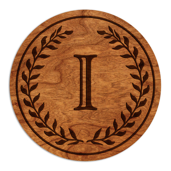 Letter Monogram Coaster I