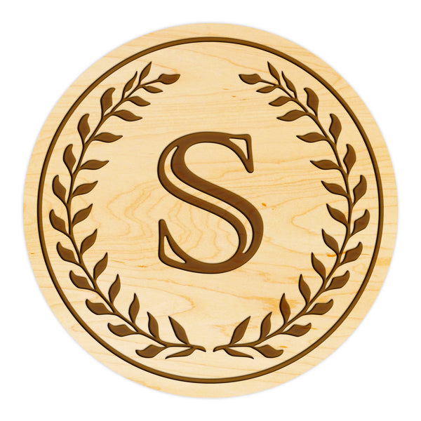 Letter Monogram Coaster S