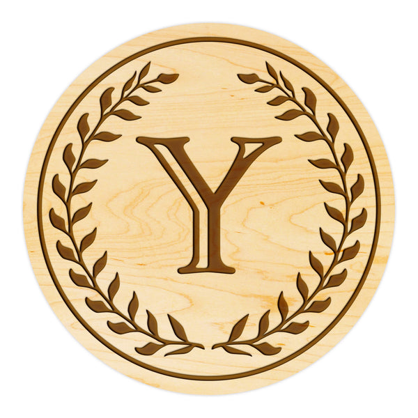 Letter Monogram Coaster Y