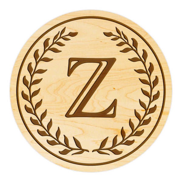 Letter Monogram Coaster Z