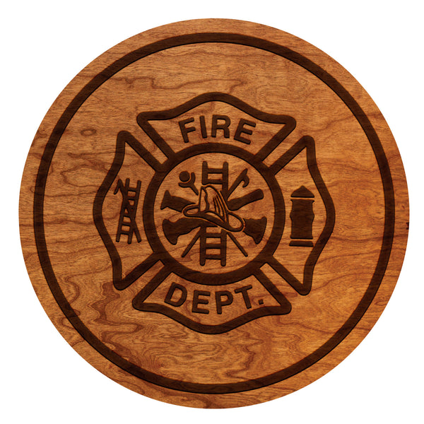 Firefighter Coaster Maltese Cross