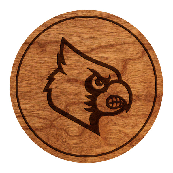 Preliminary School Coaster Cardinal Head