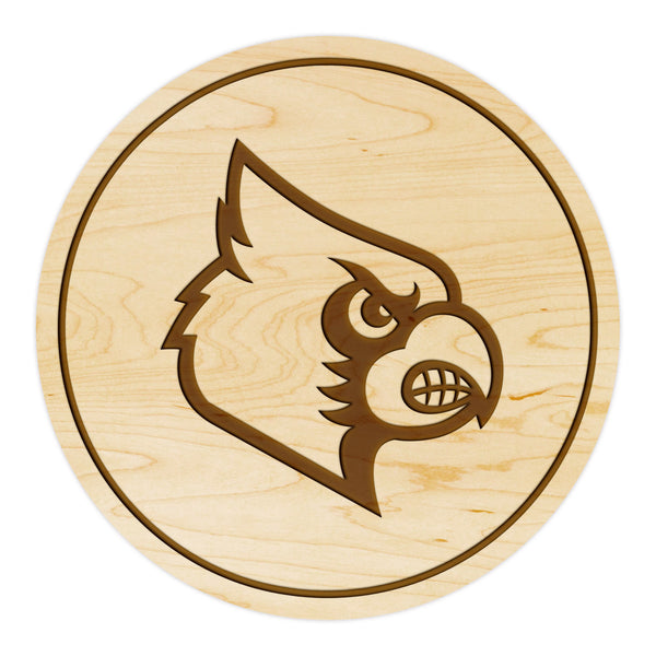 Preliminary School Coaster Cardinal Head
