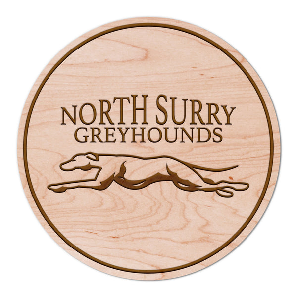 North Surry High School Coaster North Surry High School Greyhound