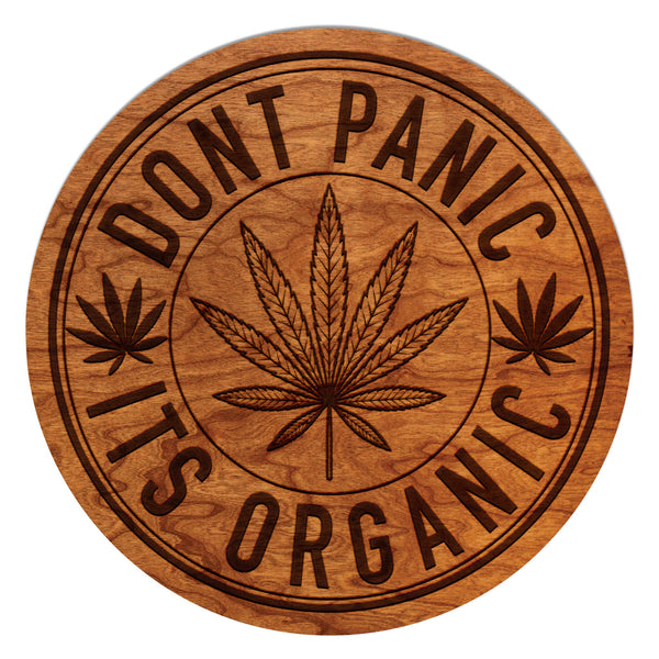 Hemp Coaster Dont Panic