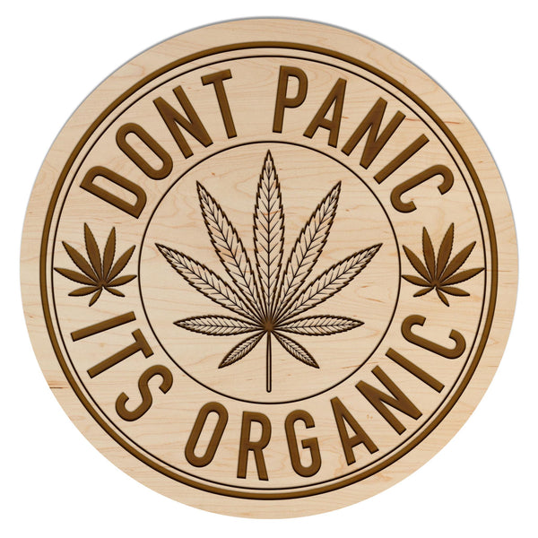 Hemp Coaster Dont Panic