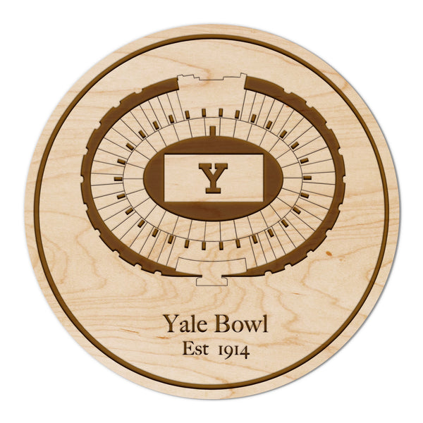 Yale University Coaster Yale Bowl