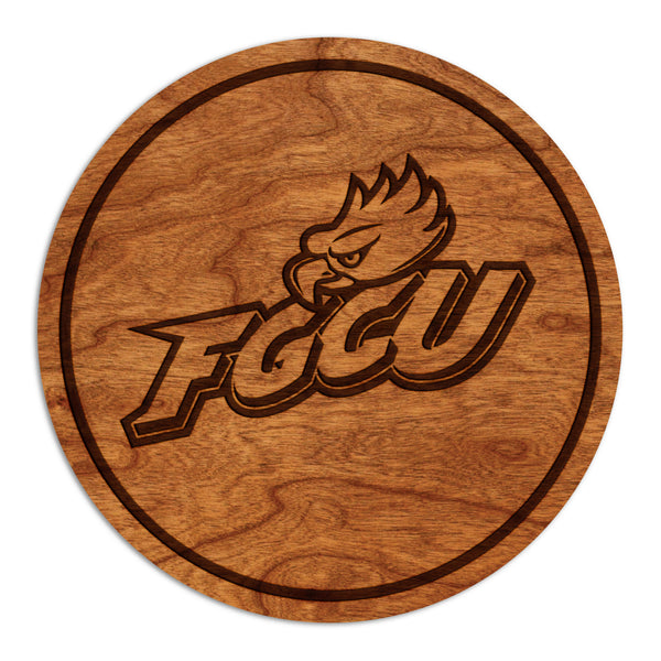 Florida Gulf Coast University Coaster Eagle Head with FGCU