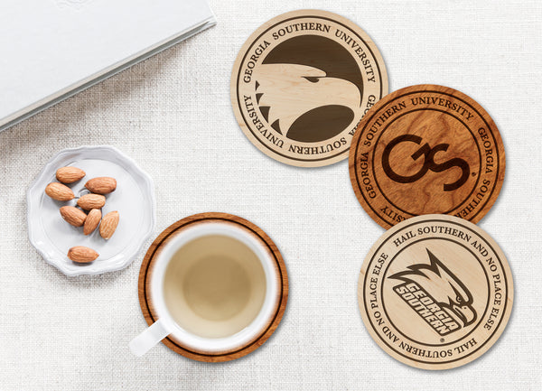 Georgia Southern University Coaster GS Logo