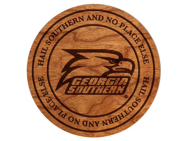 Georgia Southern University Coaster Eagle and GS