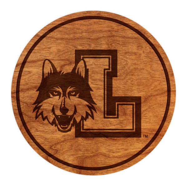 Loyola Chicago Coaster Block L Logo