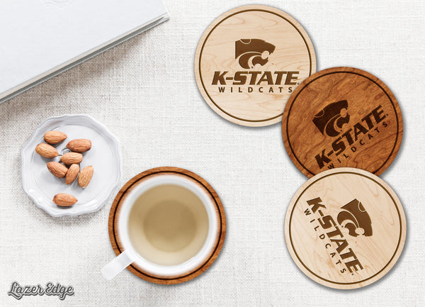 Kansas State University Coaster K State Wildcat