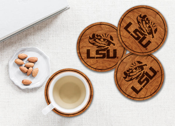 LSU Coaster Tiger Eye