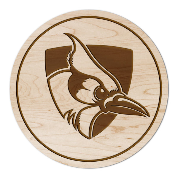 Johns Hopkins Coaster Blue Jay Shield