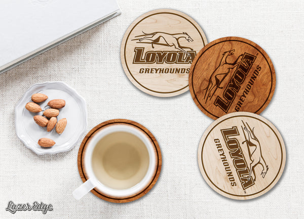 Loyola Maryland Coaster Loyola Greyhound