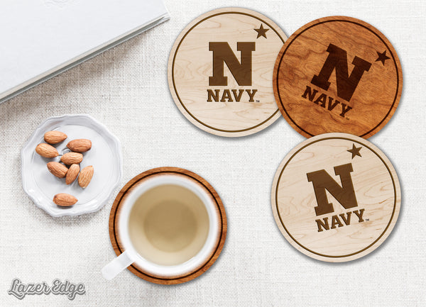 US Naval Academy Coaster N with Star