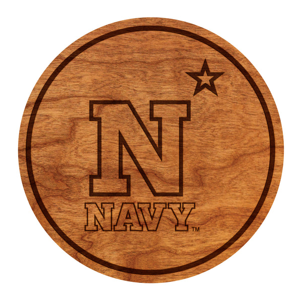 US Naval Academy Coaster N with Star