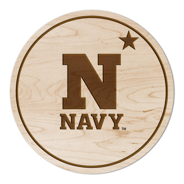 US Naval Academy Coaster N with Star