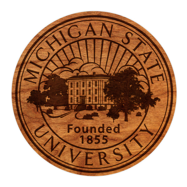 Michigan State University Coaster Seal