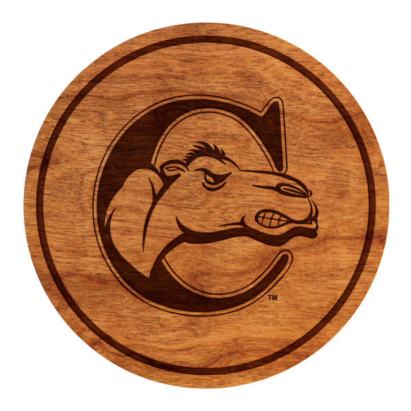 Campbell University Coaster Campbell C Logo