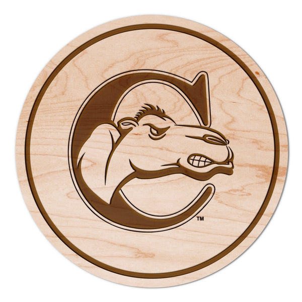 Campbell University Coaster Campbell C Logo