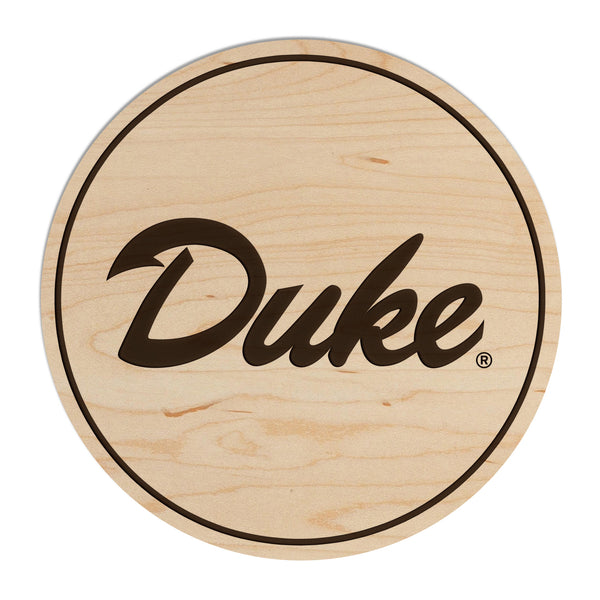 Duke University Coaster Duke University Wordmark Coaster
