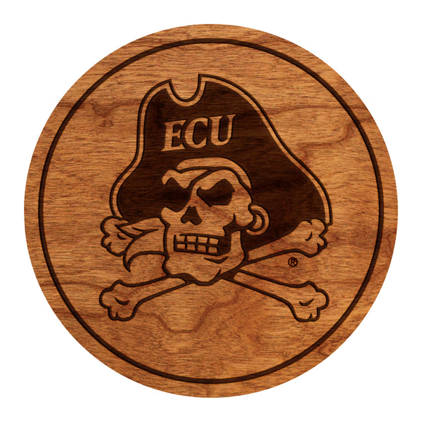 East Carolina University Coaster Jolly Roger