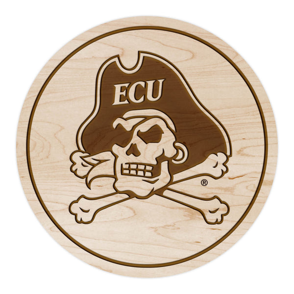 East Carolina University Coaster Jolly Roger