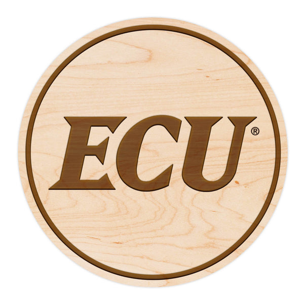 East Carolina University Coaster ECU