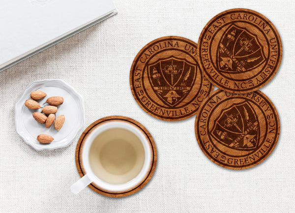 East Carolina University Coaster Seal
