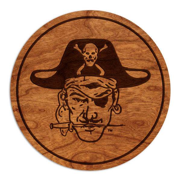 East Carolina University Coaster Vault Pirate