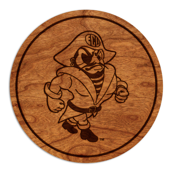 East Carolina University Coaster Strutting Pirate