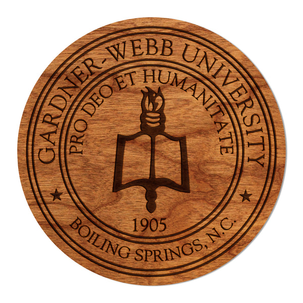 Gardner Webb University Coaster Seal