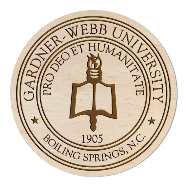 Gardner Webb University Coaster Seal