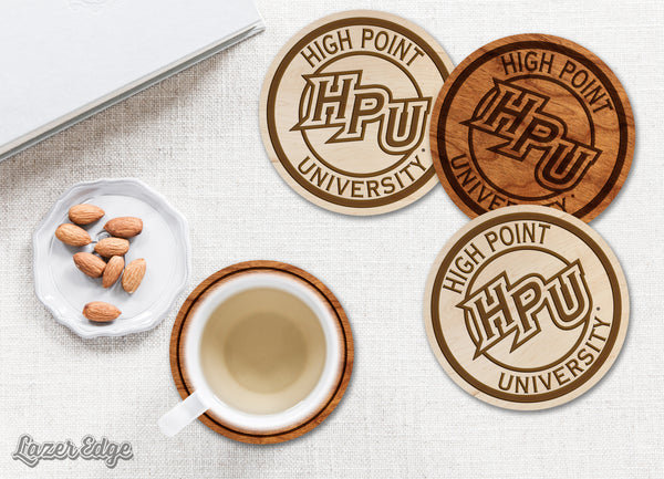 High Point University Coaster HPU with Name