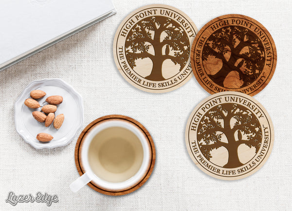 High Point University Coaster Seal