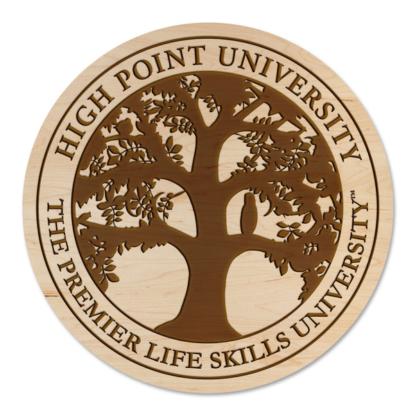 High Point University Coaster Seal