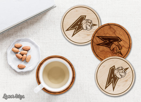 UNC Asheville Coaster Bulldog A Logo