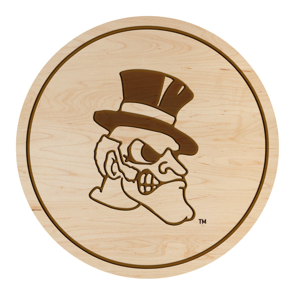 Wake Forest Coaster Demon Deacon Head