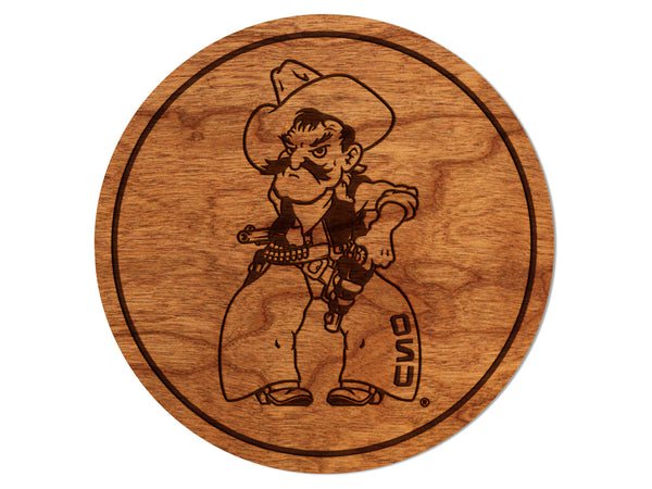 Oklahoma State University Coaster Pistol Pete