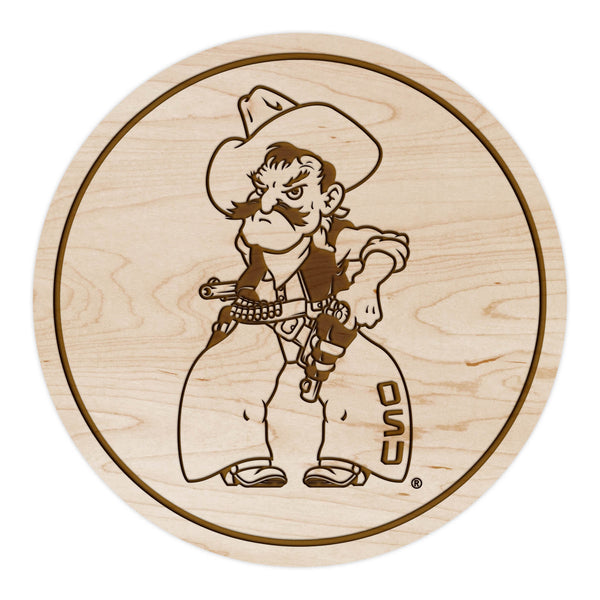 Oklahoma State University Coaster Pistol Pete