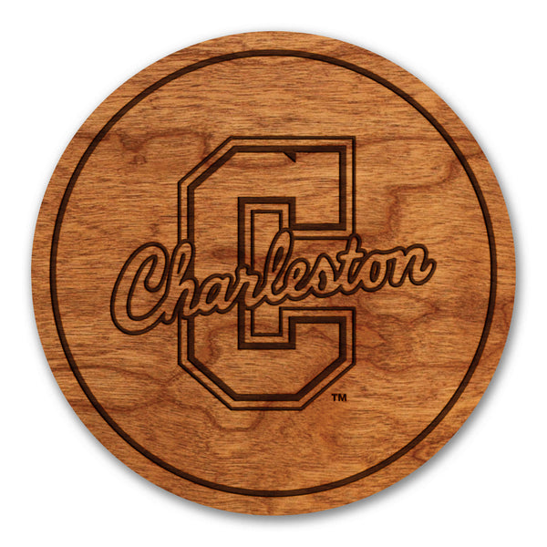 College of Charleston Coaster Charleston C Logo