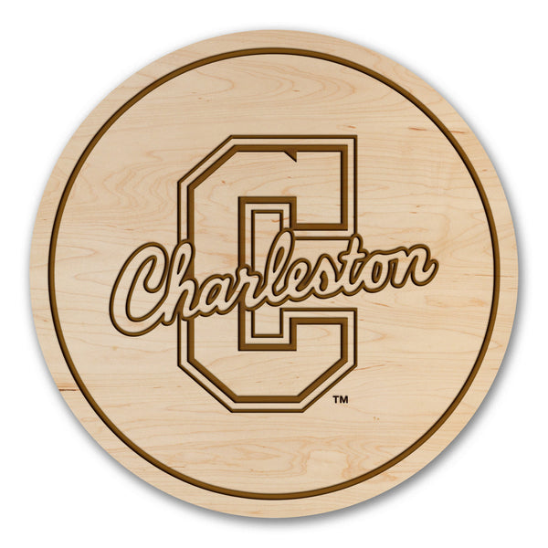 College of Charleston Coaster Charleston C Logo