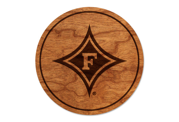 Furman University Coaster Diamond F